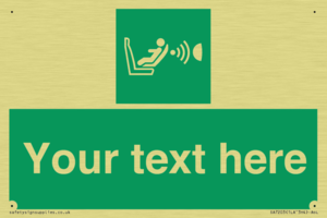 Custom safe condition child seat presence orientation detection system